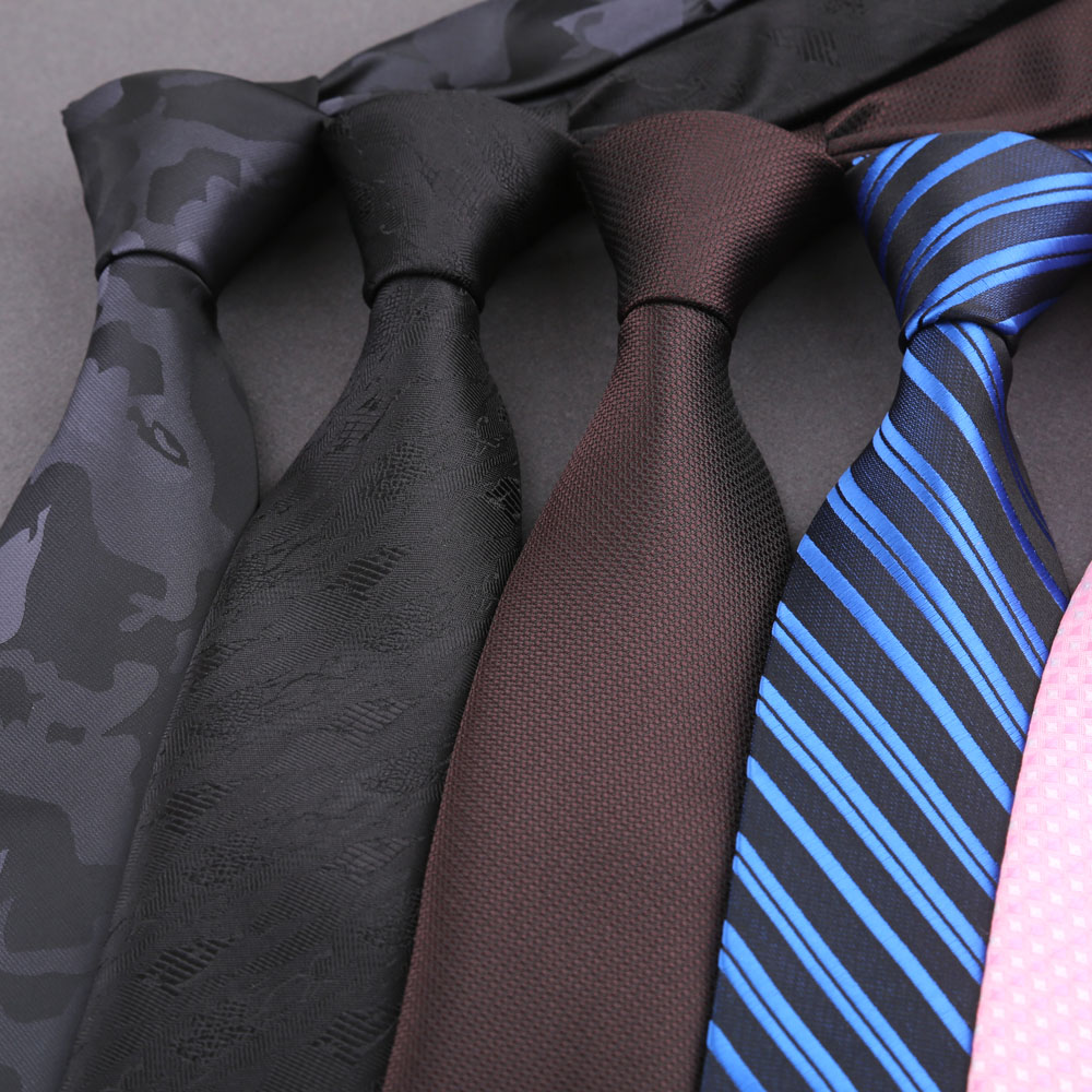 Men Formal Party Wear Shirt - Modische Klassische Einfarbige Krawatten für Herren