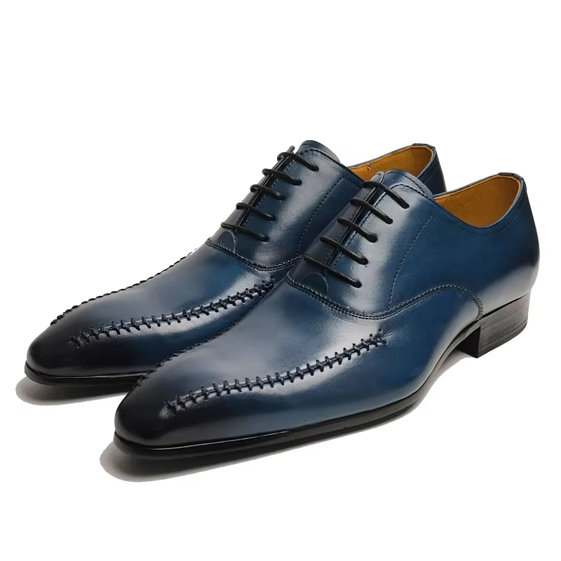 Men Formal Wear Fashion - Hochwertige Luxus-Herren-Kleiderschuhe aus echtem Leder mit