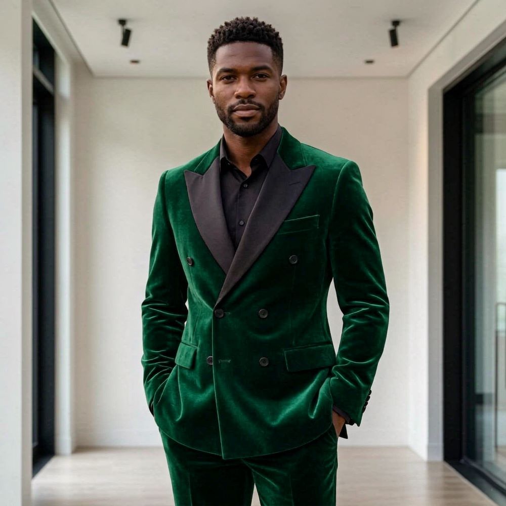 Formelle Samtanzüge für Herren – Men Formal Wear Fashion Bewertung und Preis