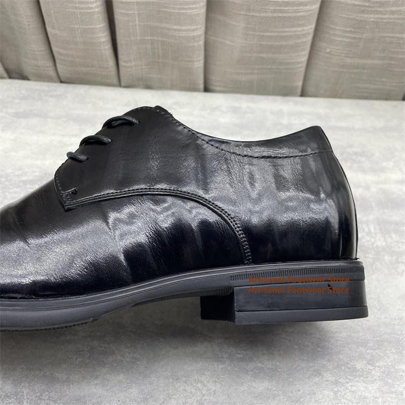 Herren-Oxford-Schuhe aus schwa – Men Formal Wear Office Bewertung und Preis