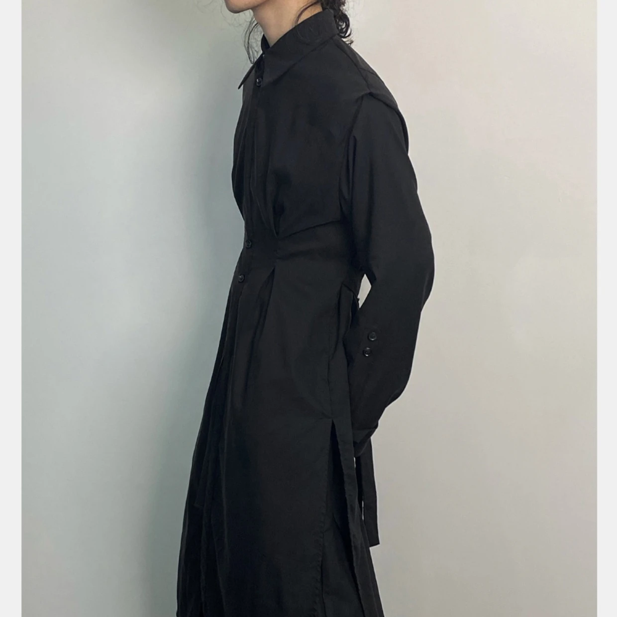 Y2K Gothic Trenchcoat Männer D – Men'S Formal Wear Belt Bewertung und Preis