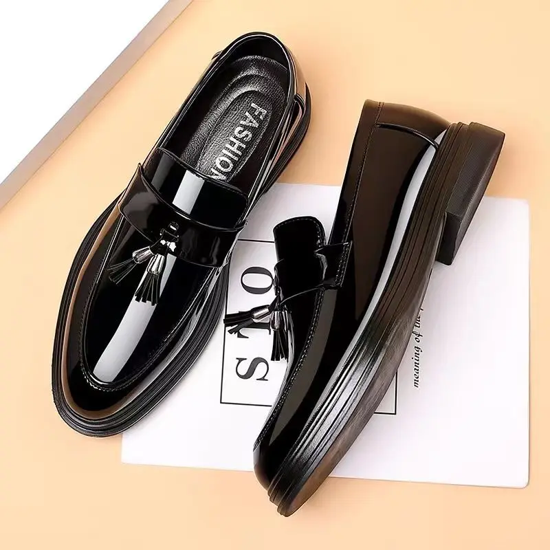 Schwarzer sozialer Schuh für M – Men'S Formal Wear Rental Bewertung und Preis