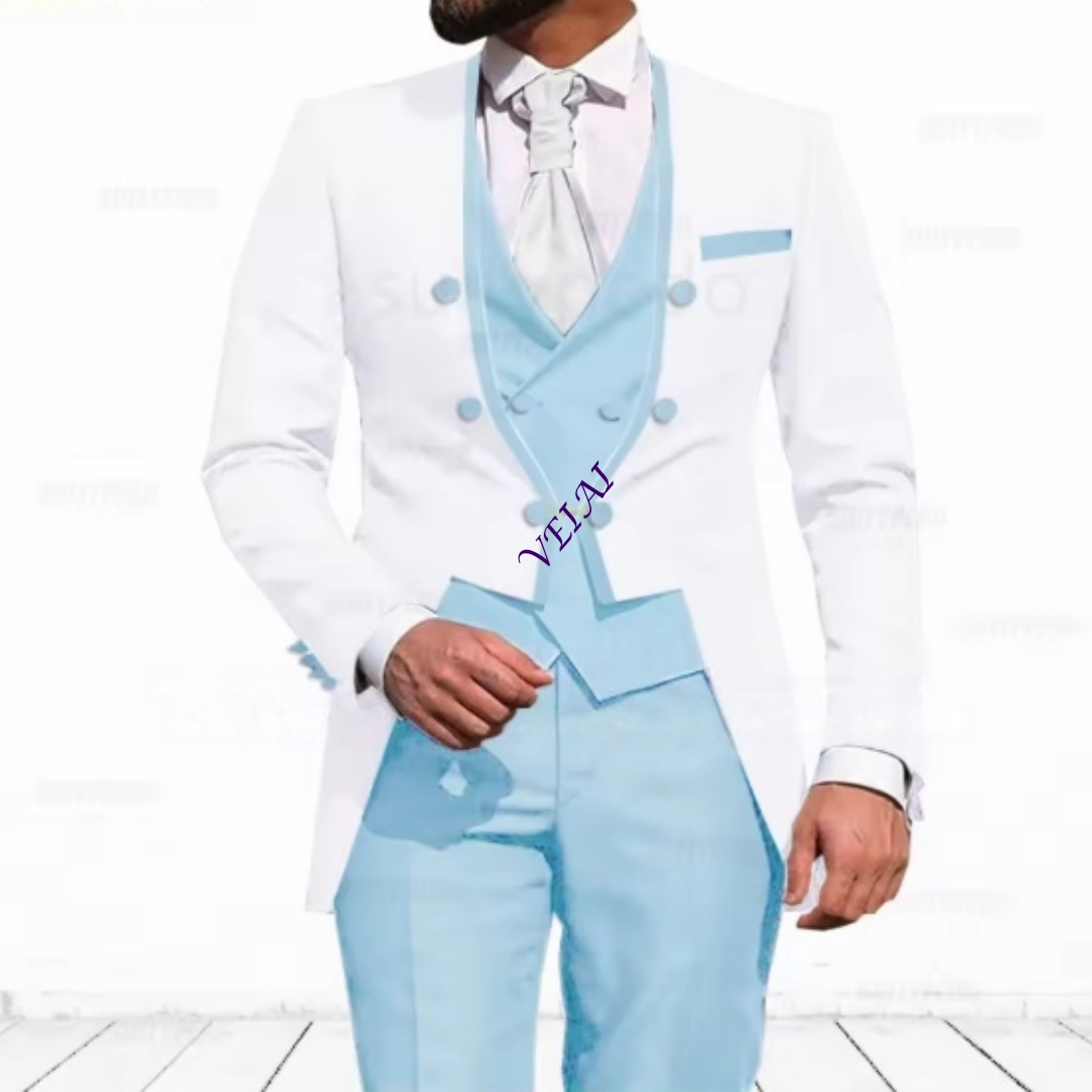Maßgeschneiderter himmelblauer – Men Formal Wear Pants Bewertung und Preis