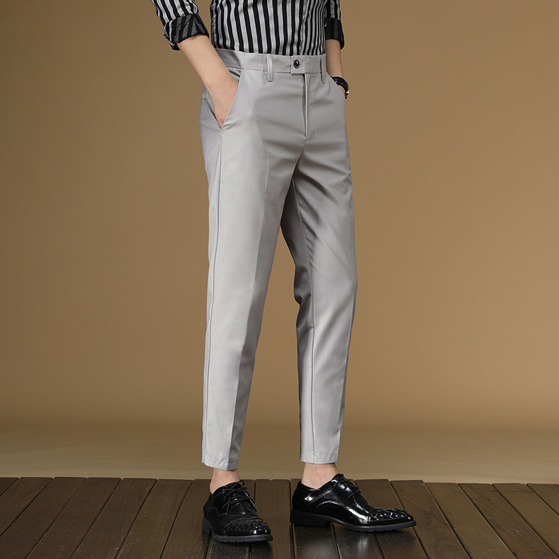 Sommeranzughose für Herren, Ro – Men Formal Wear Office Bewertung und Preis