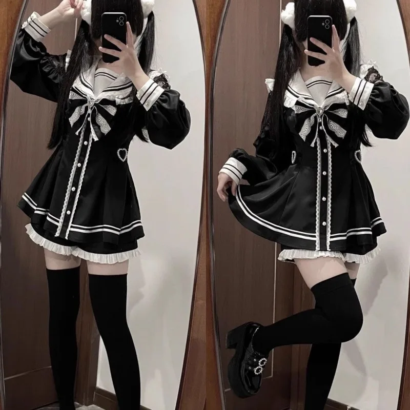 Mädchen Jirai Kei Cosplay Klei – Slim Fit Suit Set Bewertung und Preis