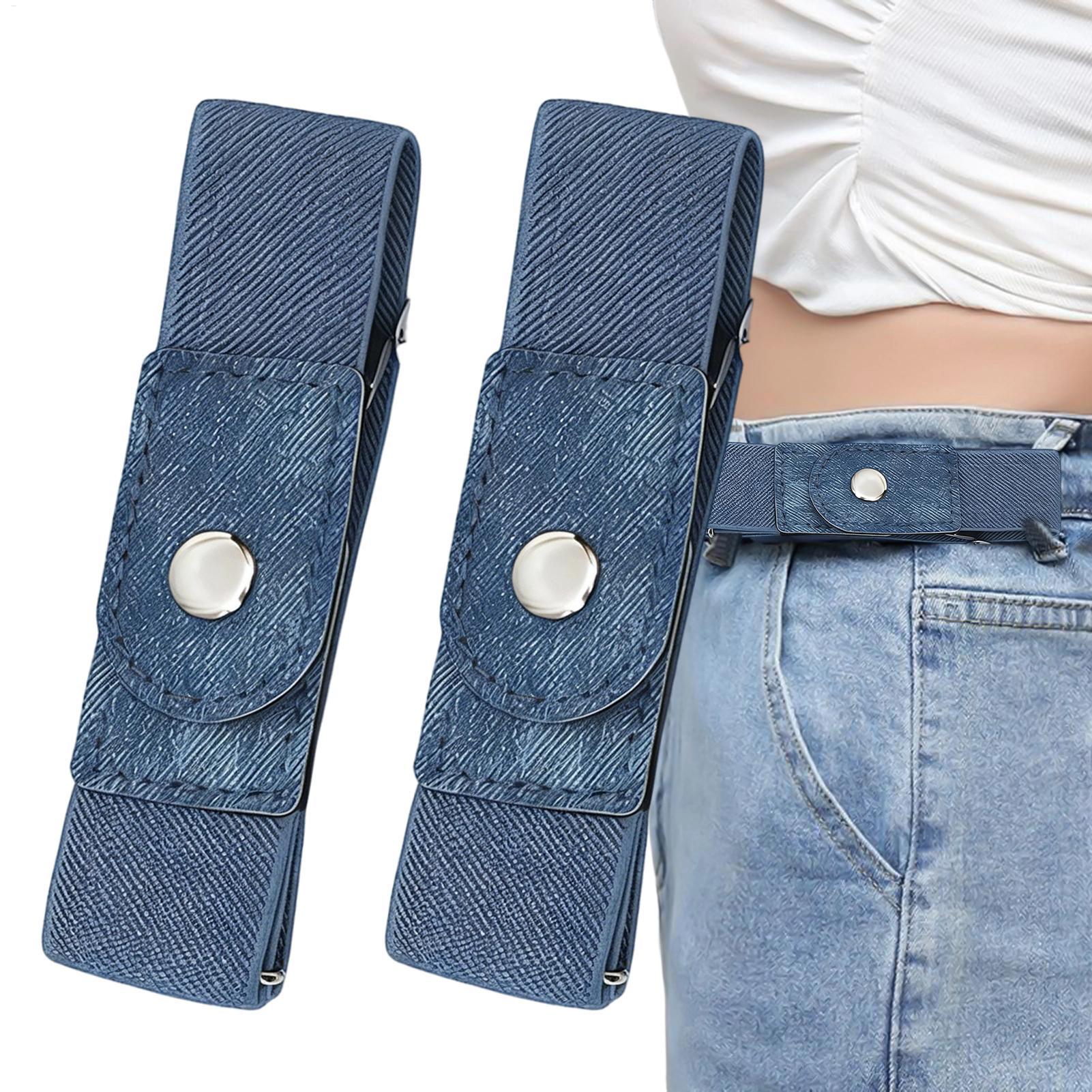 1 Paar Schnallenlose Gürtel fü – Men'S Formal Wear Belt Bewertung und Preis
