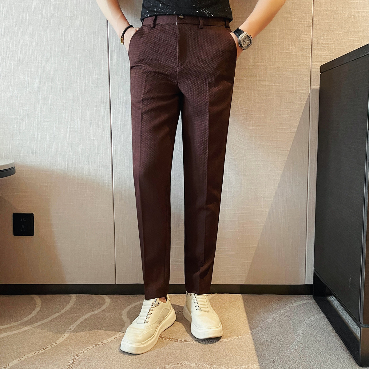 2023 frühling Sommer Neue männ – Men'S Formal Wear Rental Bewertung und Preis