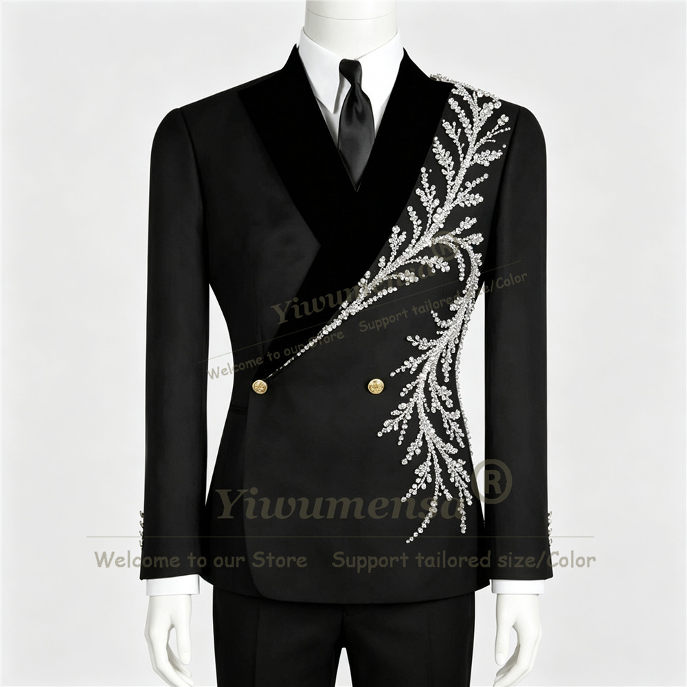 Exklusive Diamant-Perlen-Anzüg – Men Formal Wear Fashion Bewertung und Preis