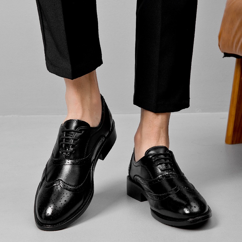 Formelle Lederschuhe Klassisch – Men'S Style Formal Wear Bewertung und Preis