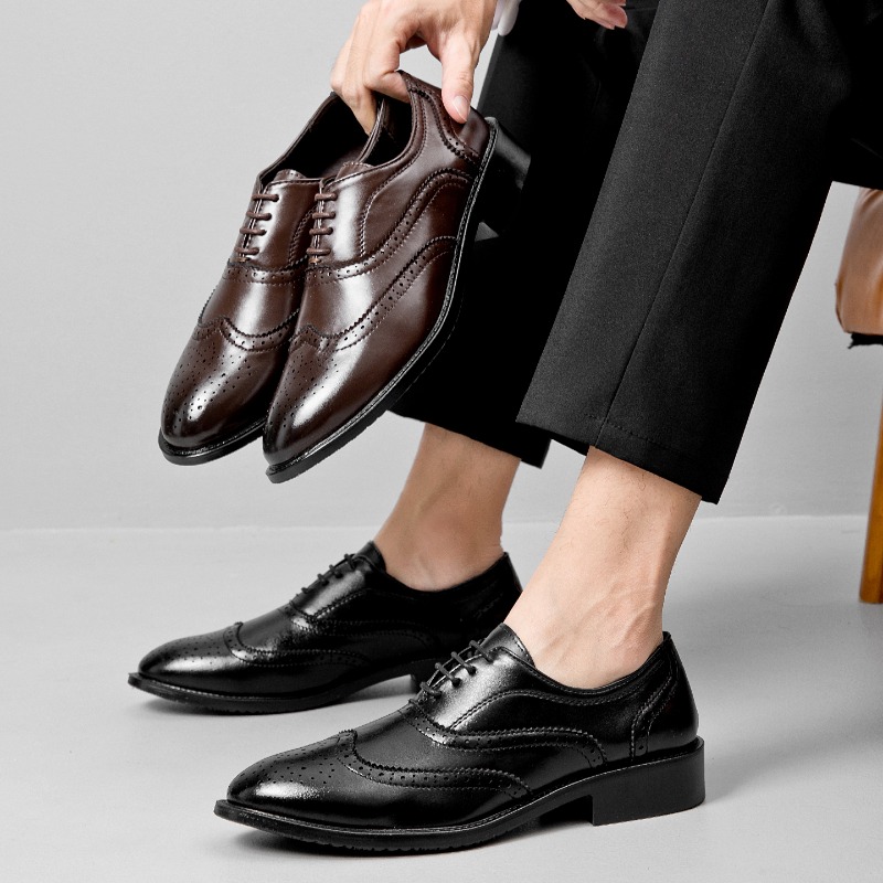 Formelle Lederschuhe Klassisch – Men'S Style Formal Wear Bewertung und Preis