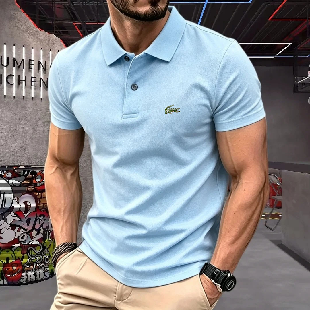 Herren Kurzarm-Poloshirt mit K – Men'S Formal Wear Rental Bewertung und Preis