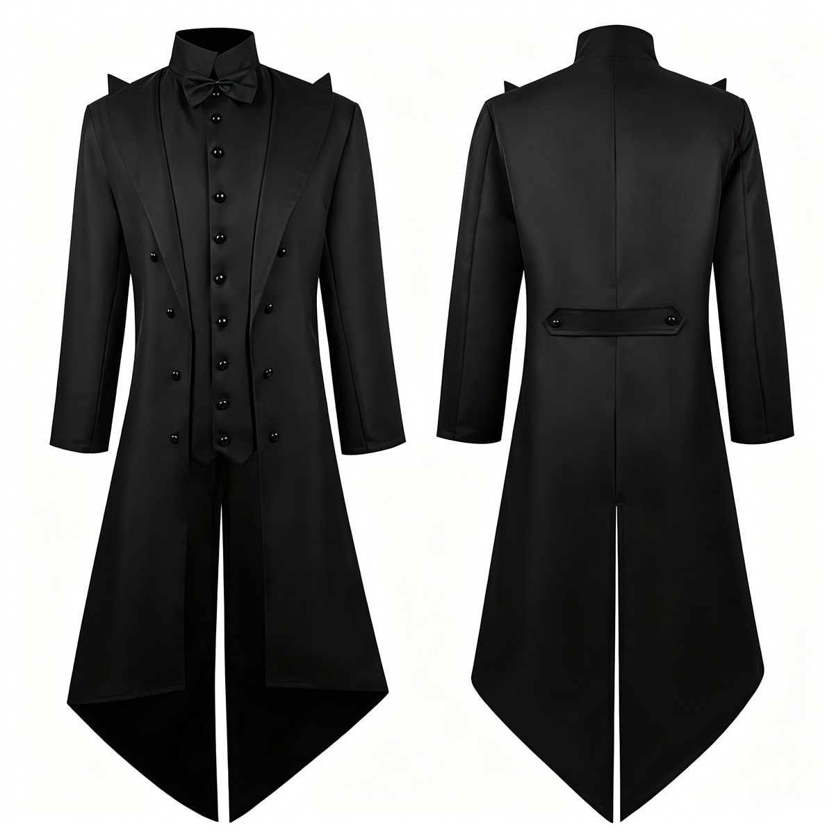 Vintage Gothic Herren Frack Mi – Men'S Medieval Formal Wear Bewertung und Preis
