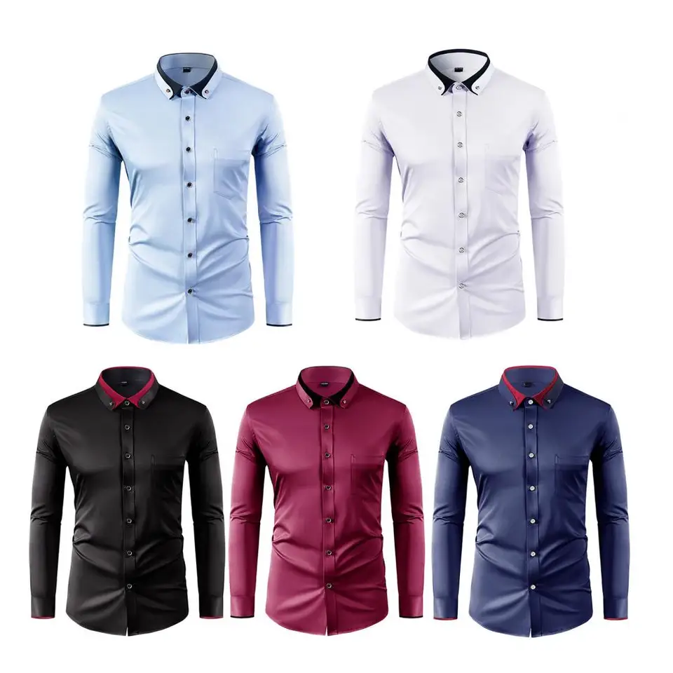Neues Herren-Modehemd, schlich – Men Formal Party Wear Shirt Bewertung und Preis