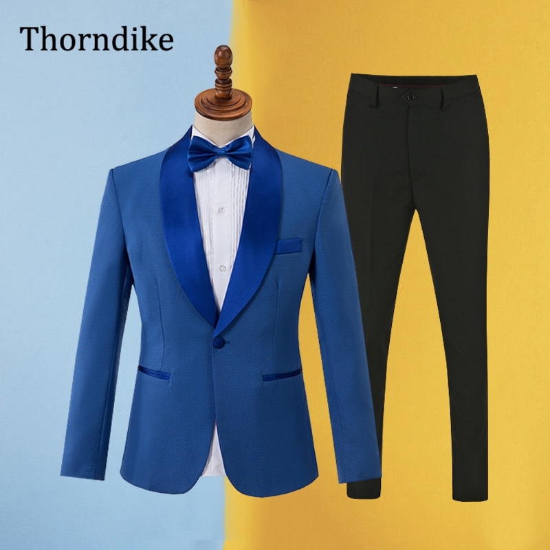 Gwenhwyfar Blauer Anzug für He – Men Formal Wear Office Bewertung und Preis