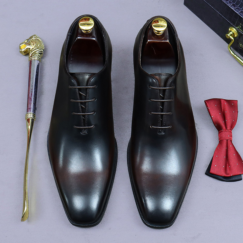 Designer Echtleder Herren Whol – Men Formal Wear Office Bewertung und Preis