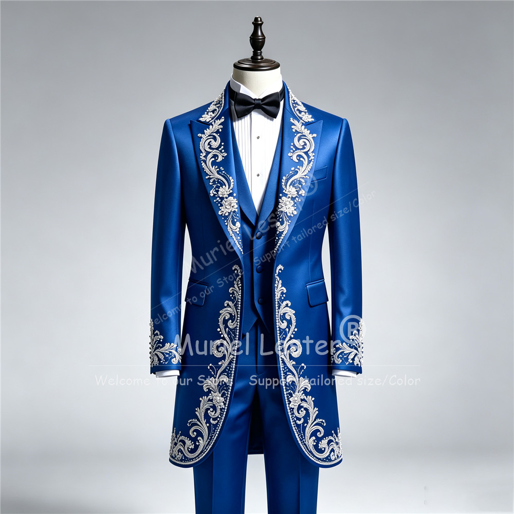 Luxuriöser Herren-Hochzeitsanz – Men Formal Wear Pants Bewertung und Preis